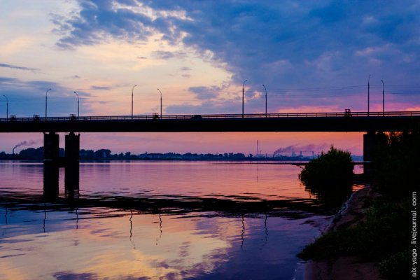 Архангельск Краснофлотский мост