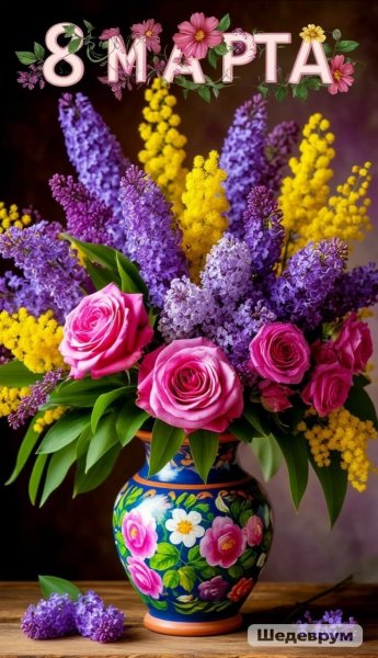 С ПРАЗДНИКОМ 8 Марта!