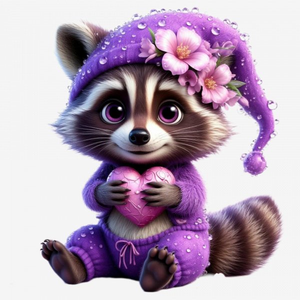 Енотик и сердце