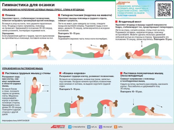 Гимнастика для осанки