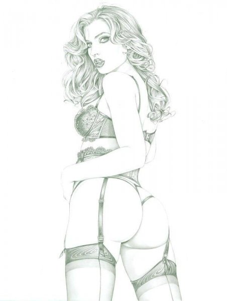 Блондиночка