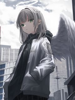 Devushka krylia angel