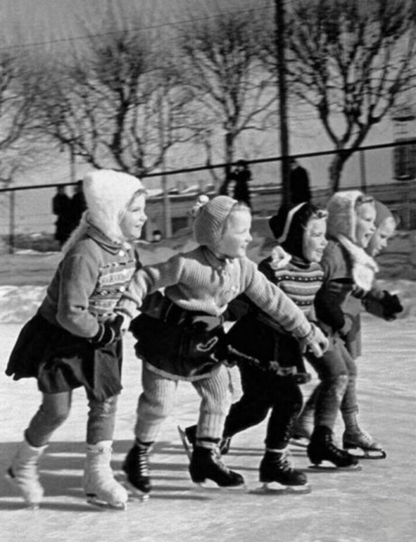 Юные Фигуристки, наш СССР