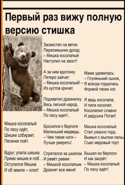 Мишка Косолапый