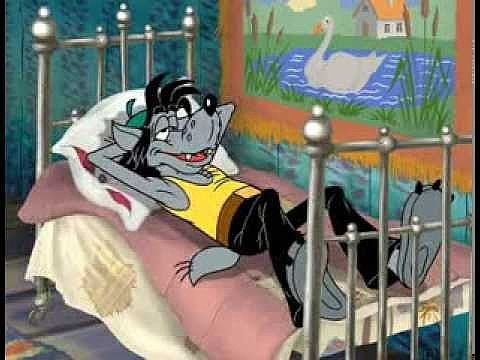 Волк кайфует