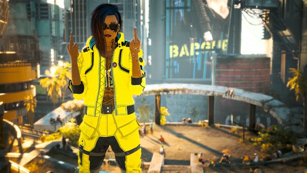Ви Cyberpunk 2077 Обои на рабочий стол 2 #Cyberpunk2077