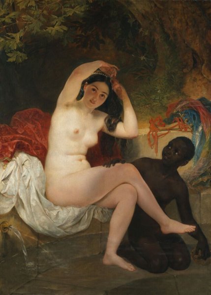 Вирсавия 1832г Карл Брюллов