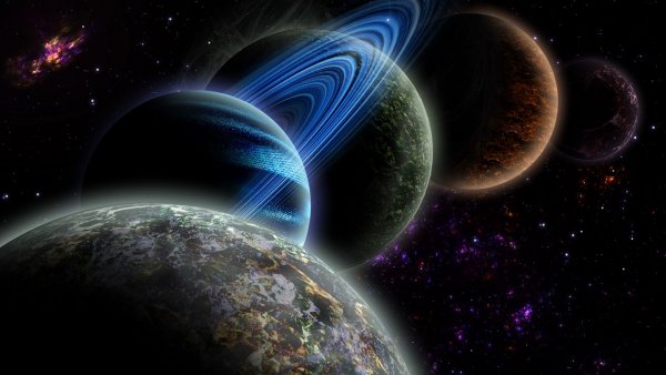 Planety galaktika zvezdy 146448 1280x720