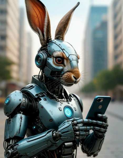 Steel hare