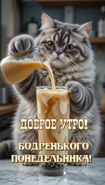 БОДРЕНЬКОГО ПОНЕДЕЛЬНИКА!