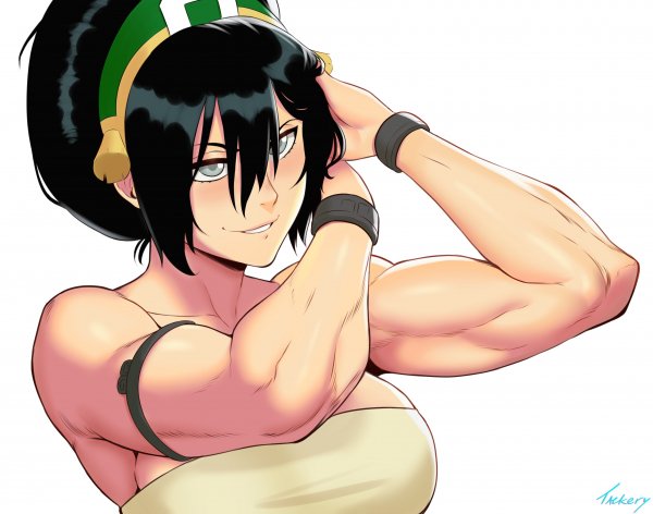 Toph beifong avatar legends and 1 more drawn by tackery