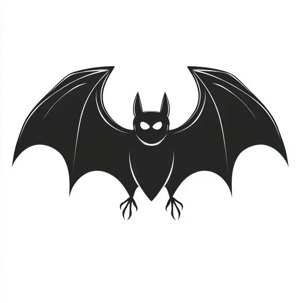 Bat-flying-isolated-white