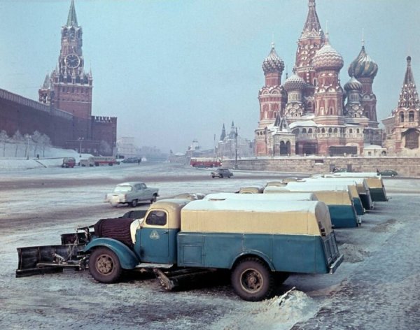 Москва Васильевский спуск 1962 год