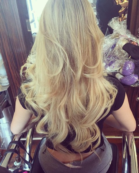 #Просто но симпатично) Я всегда делала водопад