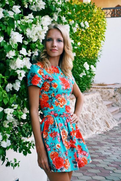 В любимом платье