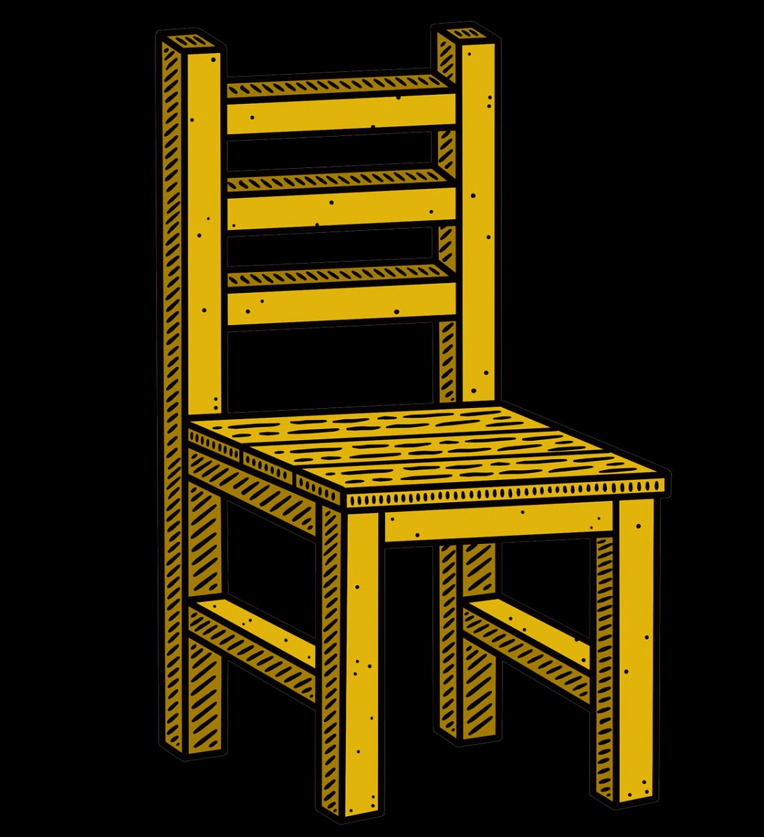 chair, dining room, home, furniture, seating, clip art, transparent