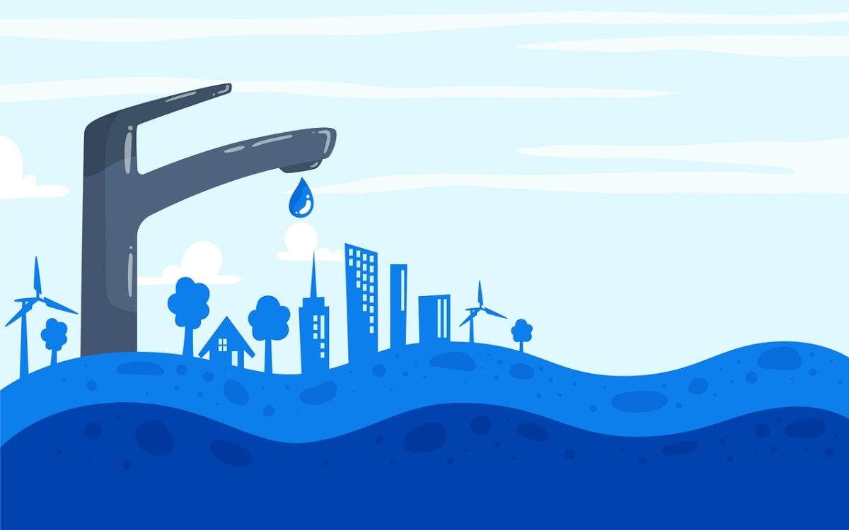 water saving, faucet, water drop, renewable resources, ecology, environmental protection, eco-friendly, urban landscape, blue color, energy, sustainability, renewable energy, wind turbines, urban planning, environment, nature, pump, climate change, atmosphere, bricks