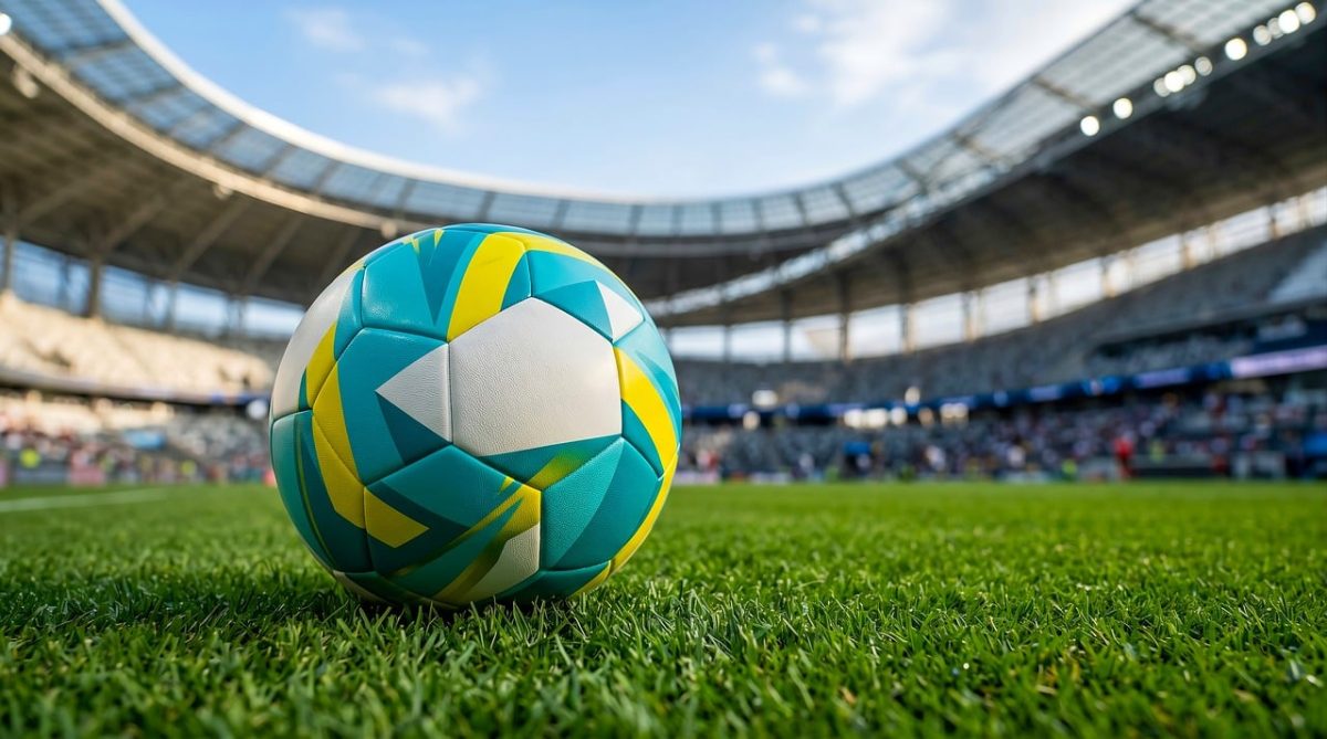 soccer ball, free wallpaper, football field, grass, beautiful wallpaper, cool backgrounds, full hd wallpaper, 4k wallpaper, stadium, hd wallpaper, nature, wallpaper 4k, pattern, desktop backgrounds, colorful, bright day, daylight, wallpaper hd, windows wallpaper, equipment, laptop wallpaper, modern design, geometric, yellow, blue, football tournament, free background, championship, 4k wallpaper 1920x1080, sports event, arena, background, wallpaper, mac wallpaper, close-up