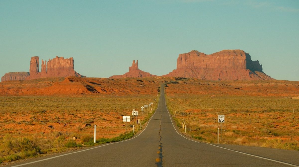 utah, monument valley, road, desert, landscape, nature, notable buttes, american southwest, iconic, silhouette, view, journey, hiking, memorable, miles, sign, road to open sky, road trip, sunsetting