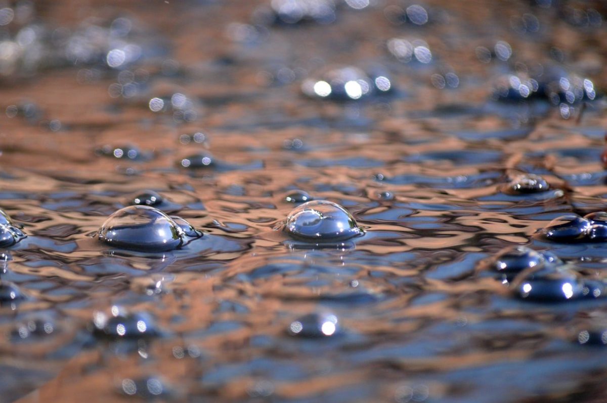 bubbles, water, reflection, surface, blue, abstract, art, nature, light, calm, liquid, wave, flowing, pattern, gloss, soothing, pond, air, air bubble, water motif, glass