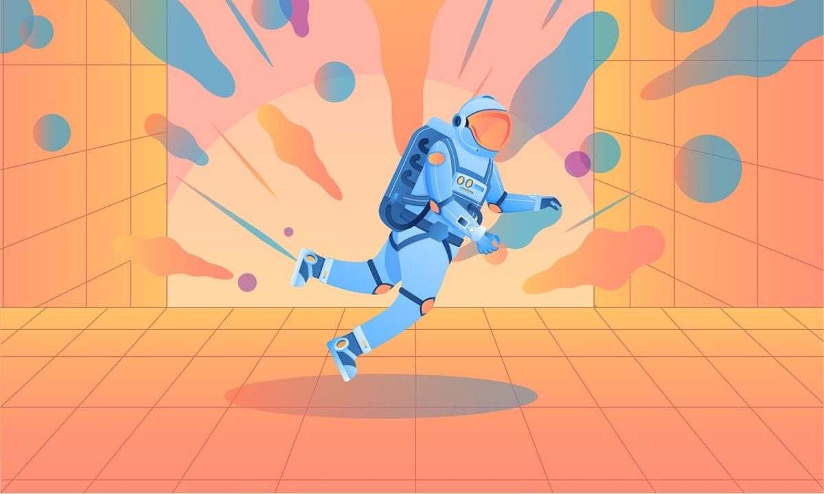 astronaut, spacesuit, fantasy, cool backgrounds, free wallpaper, wallpaper 4k, creative, geometry, space, beautiful wallpaper, colors, full hd wallpaper, wallpaper hd, free background, space wallpaper, 4k wallpaper 1920x1080, running, cartoon, space fantasy, laptop wallpaper, modern, colorful, background, 4k wallpaper, abstract, fantastic, hd wallpaper, mac wallpaper, surrealism, desktop backgrounds, design, windows wallpaper, visual art
