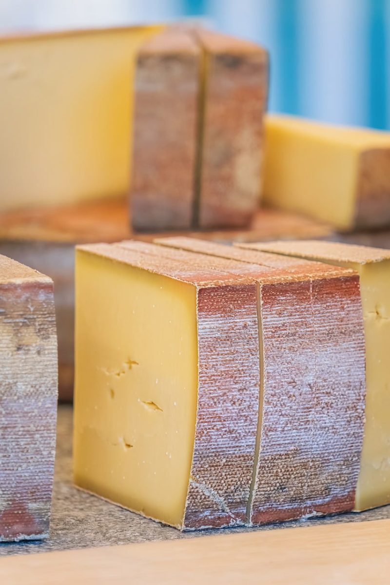 cheese, slice, yellow, hard cheese, mold, wooden surface, cut, edge, texture, ripening cheese, gourmet, dairy, moldy cheese, center, corners, shape, swiss mold, delicacy, finish, detail
