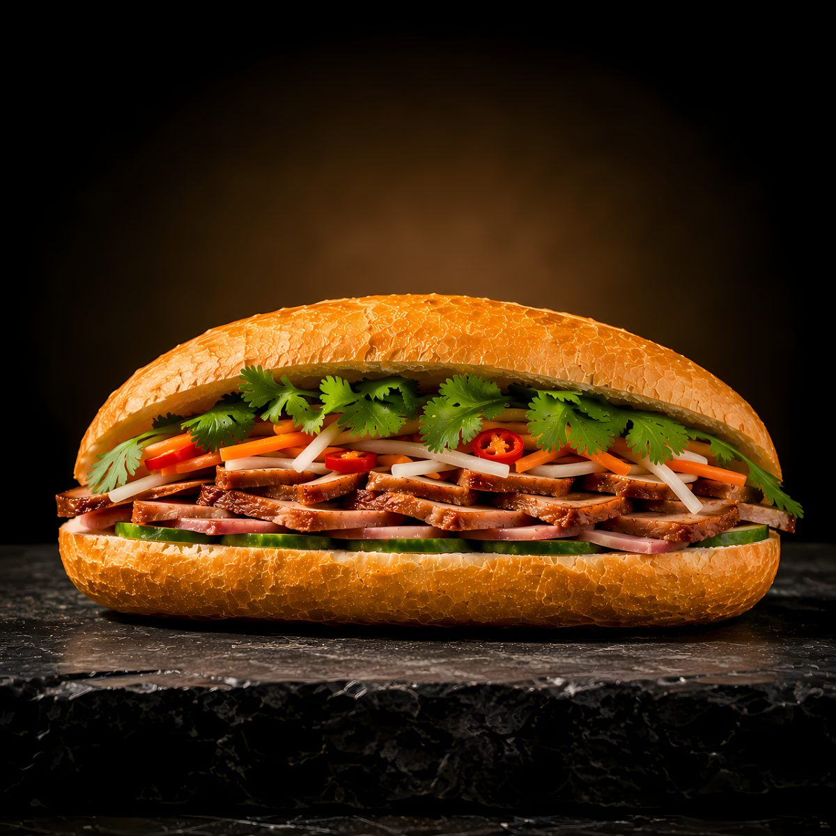 bánh mì, baguette, food, vietnamese food, street food, fresh bread, nature, chili, cilantro, vietnamese cuisine, spicy food, lunch, appetizer, asian cuisine, cucumber, ingredient, sandwich, asian food, red meat, spring