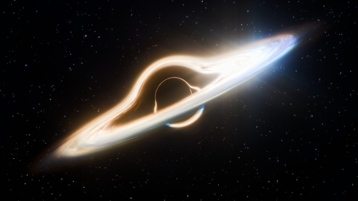 black hole, space, science, gravity, universe, cosmos, einstein, starry sky, physics, spacetime curvature, astrophysics, event horizon, galaxy, black hole illustration, relativity, light distortion, theory of relativity, gravitational singularity, accretion disk