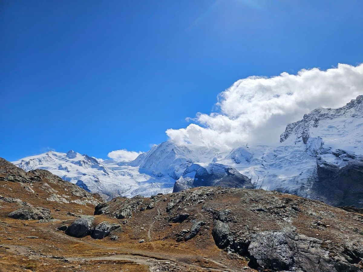 alps, switzerland, mountains, snow, winter landscape, blue sky, clouds, hiking, nature, hiking trail, landscape, peaceful, outdoors, view, cascading mountains, tranquility, natural beauty, ecotourism, clean air, peaceful excursion, spring thaw