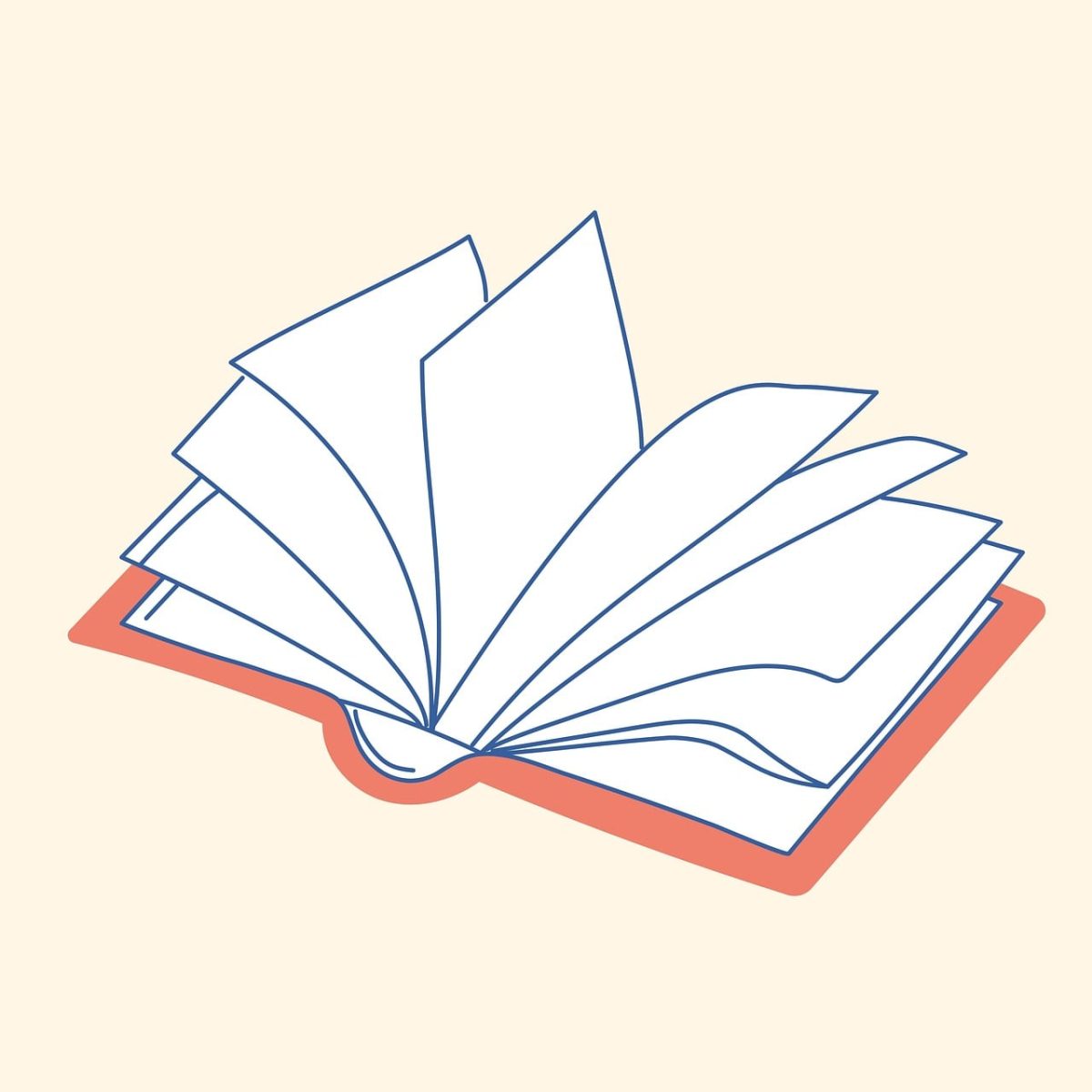 book, education, study, paper, open book, reading, learning, graphic design, academic, minimalist, blue and white, knowledge development, creative thinking, analytical thinking, knowledge, resources, skills, thinking