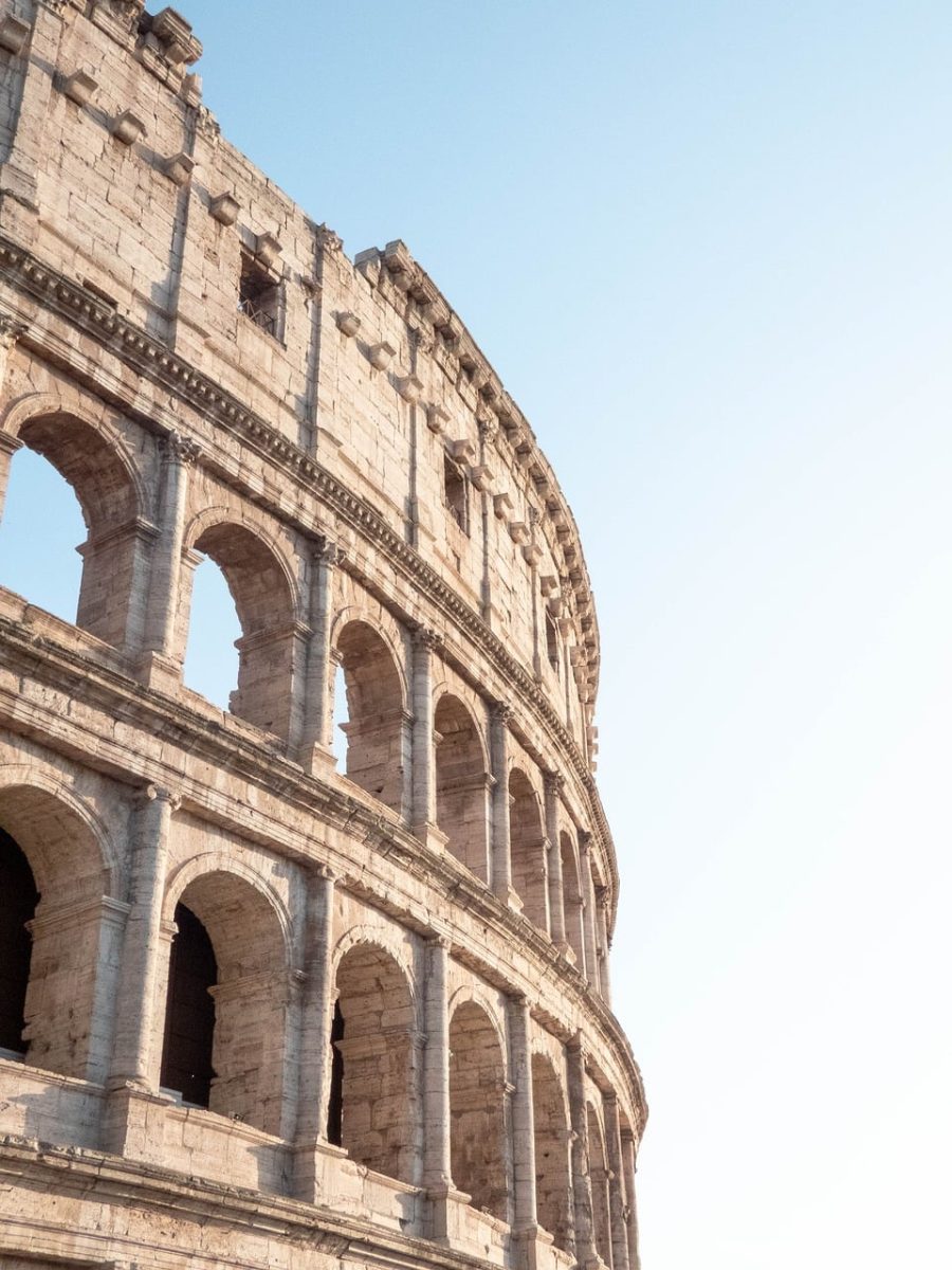 colosseum, rome, italy, ancient architecture, roman architecture, amphitheater, historical monument, classical architecture, arch, unesco heritage, ancient history, iconic, tourism, magical place, sky view, travel photography, stone texture, column, summer light, roman style
