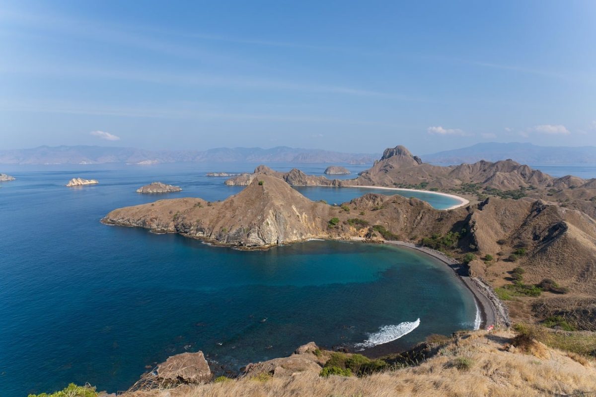 padar, island, nusa tenggara, indonesia, komodo national park, flores, tropical paradise, beautiful landscape, ocean view, peninsula, tourist attraction, national park, mountain view, coastal view, tourist photography, nature photography, exploration, panoramic view, crystal clear water, blue ocean