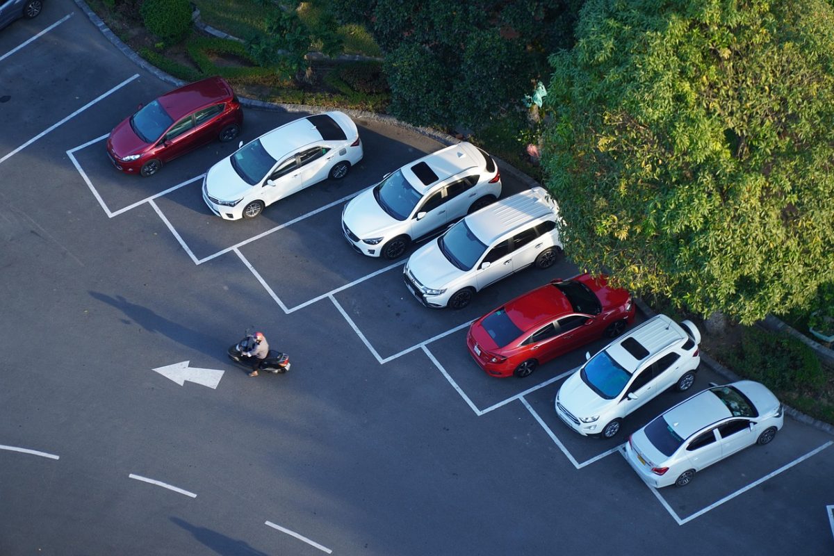 car, parking, street, car wallpapers, scenery, vietnam, aerial view