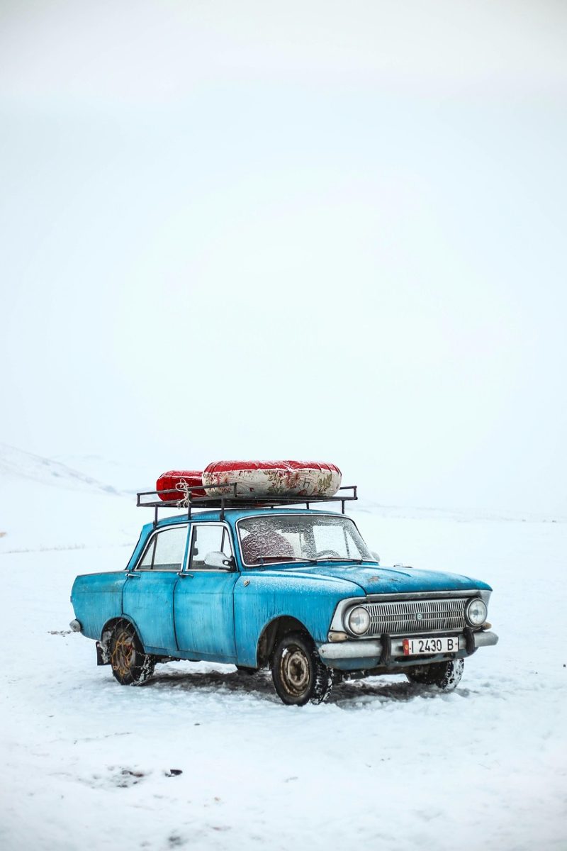 ai generated, nature, car wallpapers, vehicle, car, automotive, transportation, classic, luxury, old, vintage, winter, snow