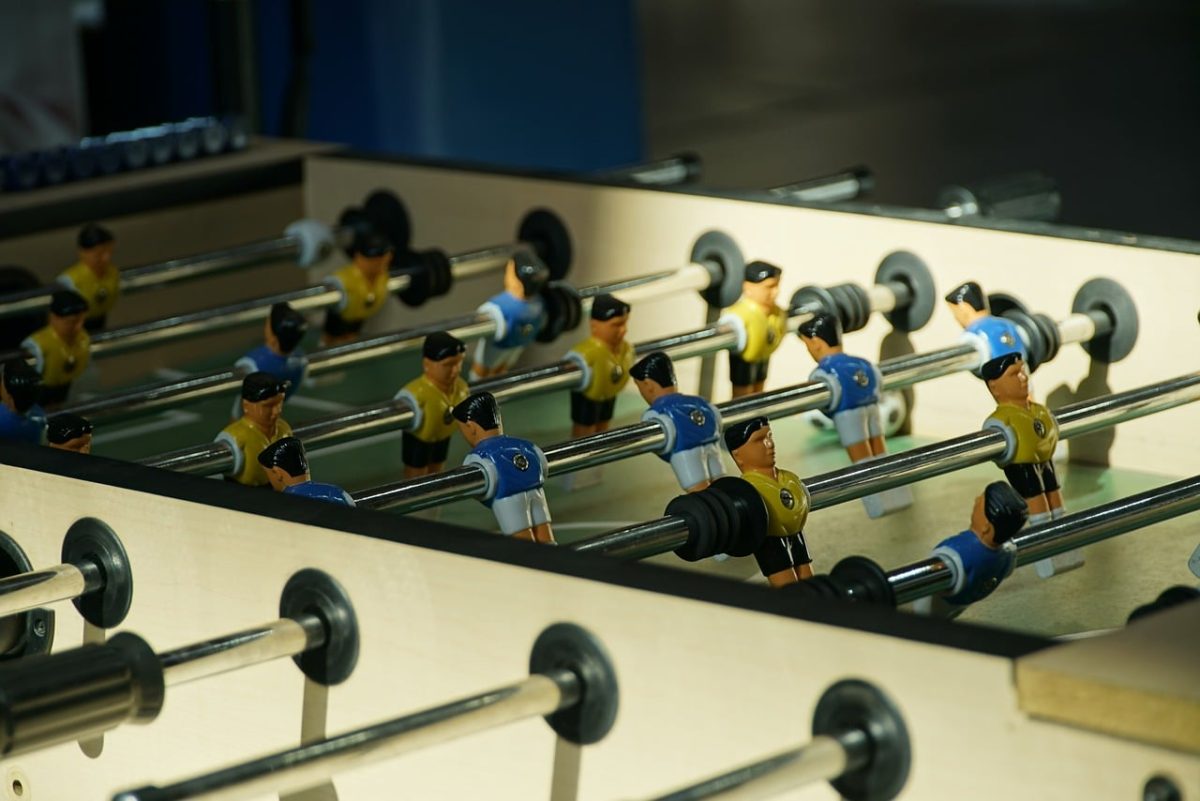 table football, soccer, game, break