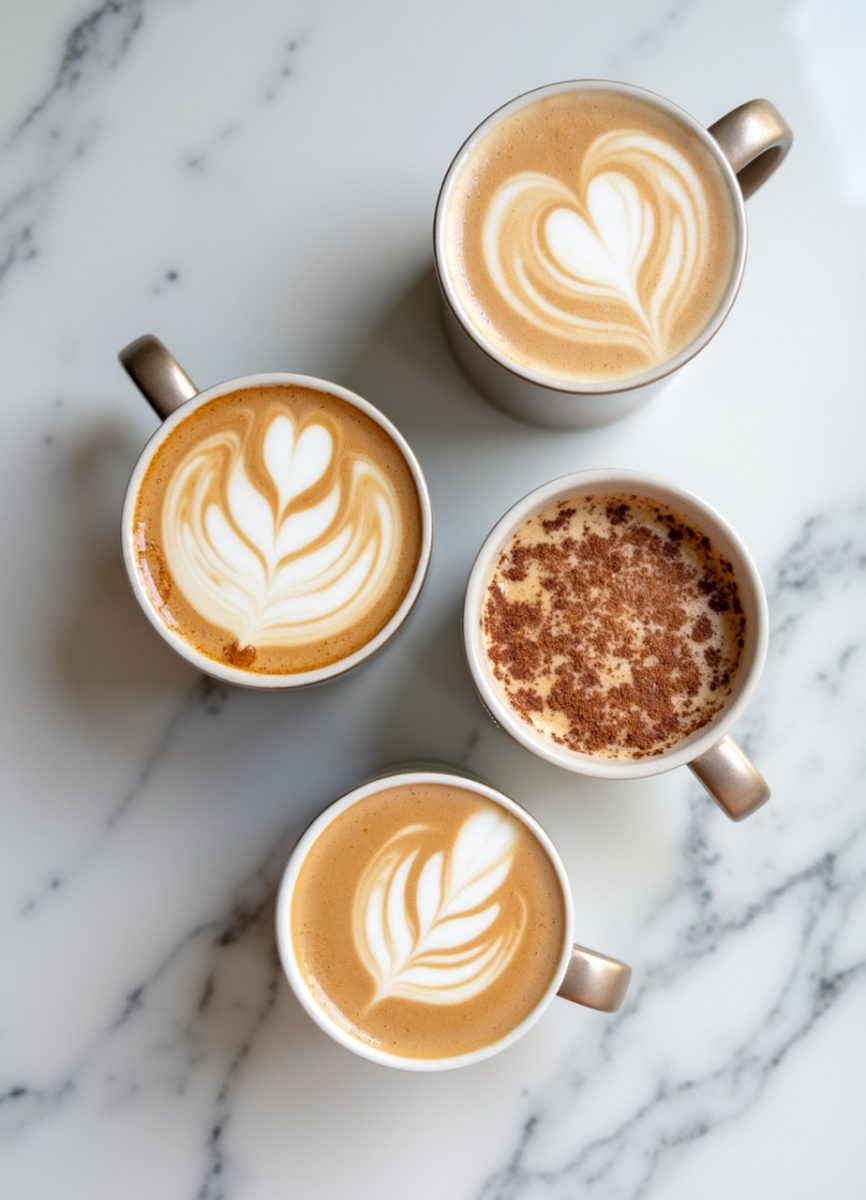 coffee art, coffee, cup, drink, beverage, espresso, cappuccino, mug, ai generated