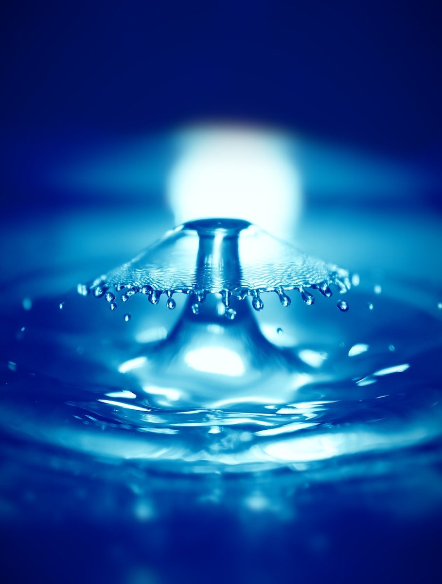 waterdrop, water, liquid, drop, fluid, splash, macro, closeup