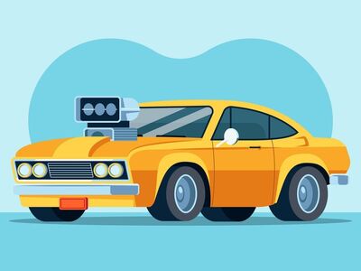 car, muscle, vintage, hotrod, classic, vehicle, auto, automobile, drag, racing, speed, transport, engine, car wallpapers, power, cartoon, flat, retro, american