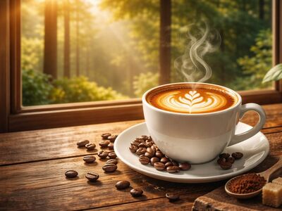 coffee, cup, cafe, aroma, espresso, cappuccino, latte, enjoyment, caffeine, beverage, coffee cup, ai generated