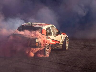 car, track, smoke, drift, speed, colors, red, sports car, burnout, tuning, action, motorsport, performance, rubber, tire, tire track, force, slide