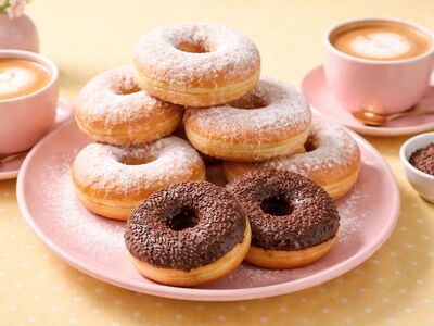 donut, donuts, doughnuts, sweet, bakery, doughnut, cake, food, indonesia, ai generated