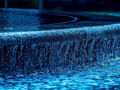 fountain, waterfall, blue, water, urban, flow, texture, city fountain, water surface, outdoors, background, refreshing, dawn, nature, reflection, wet, water fountain, cascade, clear, splash