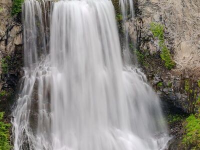 waterfall, cascade, nature, landscape, river, stream, water, forest, mountain, hiking, wilderness, national park, adventure, rocks, freshwater, beautiful scenery, nature photography, long exposure, cliff, green forest