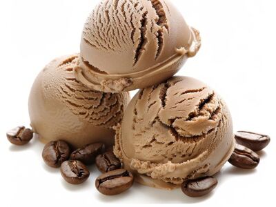 ice cream, coffee, scoop, dessert, coffee ice cream, nature, beans, creamy, brown, chocolate, cold, coffee beans, chilled, texture, snack, summer, fresh, coffee aroma, sweet, treat