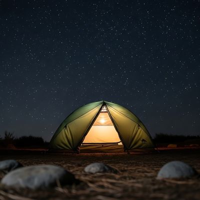 tent, camping, night sky, stars, glowing, nature, adventure, astronomy, landscape, travel, outdoors, light, wilderness, camp, dark, night, solitude, quiet, peace, remote location