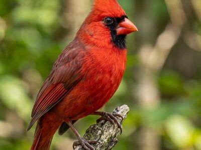 cardinal, red bird, bird feather, wildlife, bird watching, cardinal family, nature, green background, sun, beak, curious bird, branches, solitude, gazing, bright, natural scenery, tranquility, feather details, calm bird, beak details