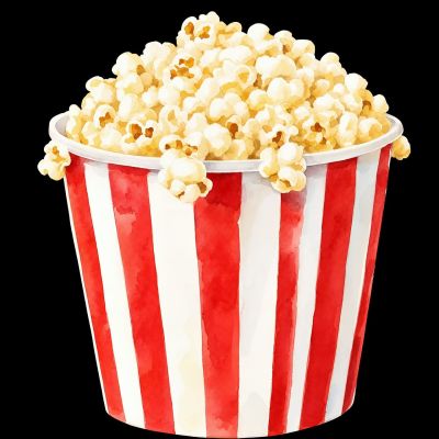 popcorn, colorful, cup, red and white, snack, cinema, refreshment, container, caramel popcorn, entertainment, party, culture, movie snack, evening show, evening at the cinema, collection, cinema snack, artwork, during movie, salted popcorn