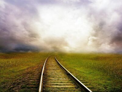 railroad, landscape, countryside, rail, rail track, railroad track, railway, nature, scenery, landscape, nature, nature, nature, nature, nature