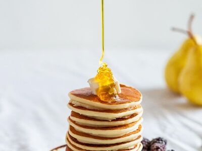pancakes, honey, stack, stack of pancakes, pouring honey, blackberries, dish, plate, meal, breakfast plate, breakfast, food, tasty, calories, appetizing, food photography, pancakes, pancakes, pancakes, pancakes, pancakes, honey, honey, honey, honey, breakfast
