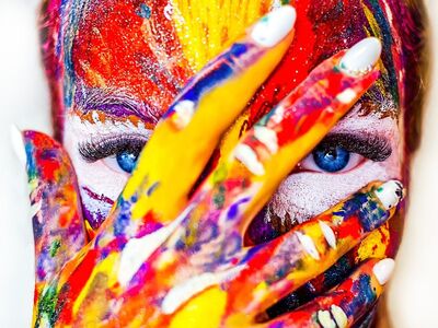 paint, makeup, girl, cosmetics, face paint, colorful, artistic, portrait, face, head, profile, young woman, colors, creativity, woman, eyes, model, body paint, creative, hand, hide, fingers, paint, makeup, makeup, makeup, girl, girl, colorful, colorful, portrait, face, face, profile, colors, colors, creativity, creativity, creativity, creativity, creativity, woman, woman, woman, eyes, model, creative, creative, creative, creative